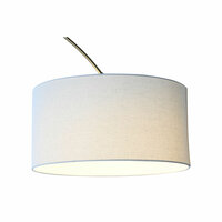 Vloerlamp Home ESPRIT Wit Beige Gouden 126 x 40 x 193 cm 3