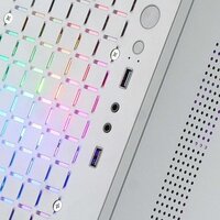 ATX Semi-toren BehuizingMars Gaming MCCOREW Wit Zwart 4