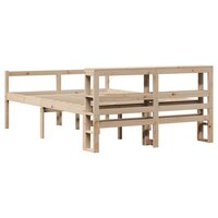 Seniorenbed met hoofdbord massief grenenhout 140x190 cm 6