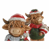 Kerstversiering Home ESPRIT Multicolour 22,5 X 19 X 38 CM (2 Stuks) 3