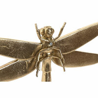 Wanddecoratie Home ESPRIT Gouden Modern Libel 25 X 4 X 31,5 CM 3