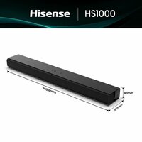 Soundbar Hisense HS1000     120W Zwart 120 W 5