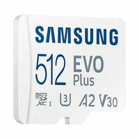Micro SD kaart met adapter Samsung EVO Plus 2023 512 GB 4