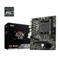 Moederbord MSI A520M-A PRO mATX AM4     AMD AM4   2