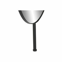 Lange spiegel Home ESPRIT Zwart Kristal Ijzer 61 X 53,5 X 190 CM 5