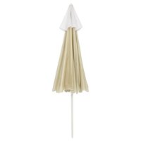 Strandparasol 240 cm zandgeel 4