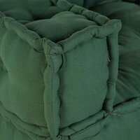 Poef modulair 140x70x36 stof groen 5