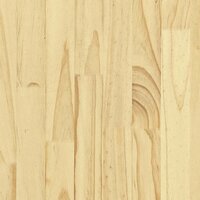 Bedframe massief hout 75x190 cm 7