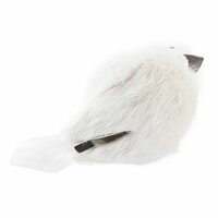 Kerstversiering DKD Home Decor Schuim F&aring;gel Veer (10 x 6 x 8 cm) (2 Stuks) 2