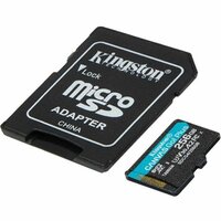 Micro SD kaart met adapter Kingston CANVAS Go! Plus 256 GB 2