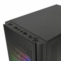 ATX Semi-toren BehuizingMars Gaming MC300 Zwart LED RGB RGB mATX 8