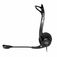 Hoofdtelefoon met microfoon Logitech 981-000100 Zwart 2