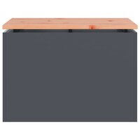 Tuinbank Antraciet 60 x 40 x 43 cm Staal 4