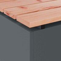 Tuinbank Antraciet 60 x 40 x 43 cm Staal 7