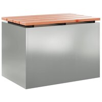 Tuinbank Zilver 60 x 40 x 43 cm Gegalvaniseerd staal 2