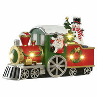 Kerstversiering Home ESPRIT Rood Groen Trein 2