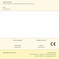 LED kaars Lumineo Beige Cr&egrave;me &Oslash; 7 x 19 cm (AAA) 4