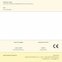 LED kaars Grundig Rood 3