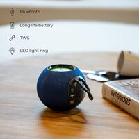 Draagbaar luidsprekersysteem Ibiza BOOMY Bluetooth luidspreker 4