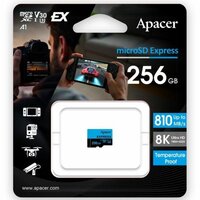 Micro SD kaart met adapter Apacer UHS-I Clase 10 256 GB 1