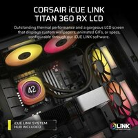 Waterkoeling set Corsair iCUE LINK TITAN 360 RX LCD 5