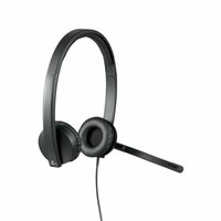 Hoofdtelefoon met Hoofdband Logitech 981-000575 Zwart 3