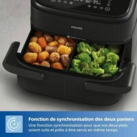 Airfryer Philips Zwart 4