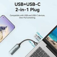 Adapter USB-C naar HDMI Vention ACWHA 10 cm 2