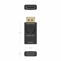 Adapter DisplayPort naar HDMI Aisens A125-0949 Zwart 7