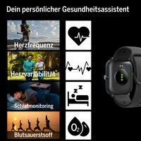 Smartwatch beafon WATCH 101 1,8&quot; Zwart Grijs 5