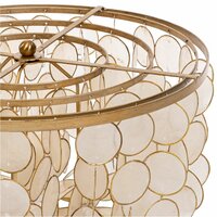 Vloerlamp Home ESPRIT Beige Gouden 220 V 40 x 40 x 153 cm 4