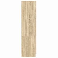 Hoge Kast Sonoma eiken 31.5 x 32 x 124 cm Bewerkt hout 7