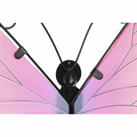 Wanddecoratie Home ESPRIT Geel Blauw Groen Lila Vlinder Shabby Chic 46 x 1,5 x 46 cm (4 Stuks) 3