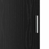 Hoge Kast Zwart eiken 31.5 x 32 x 124 cm Bewerkt hout 9