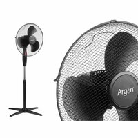 Staande ventilator Argon Zwart 45 W 2