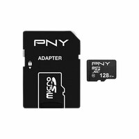 Micro SD kaart met adapter PNY Performance Plus 128 GB 4