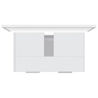 Badkamermeubelset bewerkt hout wit 7