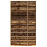 Cd-kast met plank Oud hout 101 x 23 x 177.5 cm Bewerkt hout 6