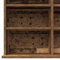 Cd-kast met plank Oud hout 101 x 23 x 177.5 cm Bewerkt hout 8