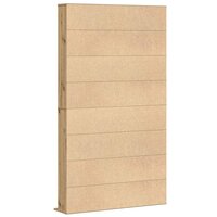 Cd-kast met plank artisanaal eikenkleurig 101 x 23 x 177.5 cm 5