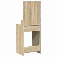 Kaptafel met plank Sonoma Eiken 50 x 41 x 135 cm Bewerkt hout 6