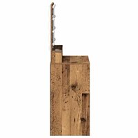 Kaptafel met plank Oud Hout 50 x 41 x 135 cm Bewerkt hout 5