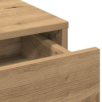 Kaptafel met lade Artisan Eiken 50 x 41 x 140 cm Bewerkt hout 9