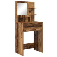 Slaapkamer Kaptafels Oud Hout 80 x 39,6 x 135 cm Bewerkt hout 2