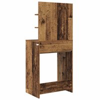 Slaapkamer Kaptafels Oud Hout 80 x 39,6 x 135 cm Bewerkt hout 8