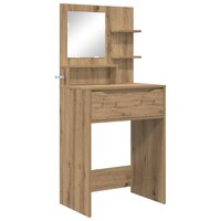 Slaapkamer Kaptafels met lade Artisan Eiken 80 x 39,6 x 135 cm 2