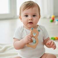 Set rammelaars Woomax 13,5 X 9,5 X 4,5 CM (4 Stuks) 3