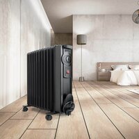 Olieradiator (11 kamers) Black &amp; Decker BXRA2000E Zwart 2000 W 6