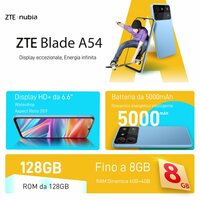 Smartphone ZTE Blade A54 6,6&quot; Octa Core 4 GB RAM 128 GB Grijs 7