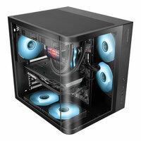ATX Semi-toren BehuizingMars Gaming MCCURV Zwart 3